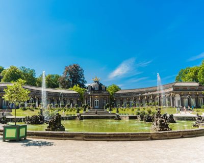 Bayreuth - Eremitage Sonnentempel und Orangerie