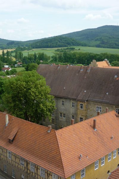 Schloss Glücksburg mit Gleichbergen und Hartenburg
