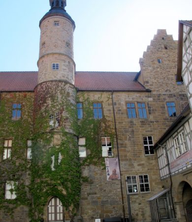 Schloss Hinterschloss Eingang Museum Stadtverwaltung